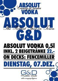 Absolut G&D@G&D music club