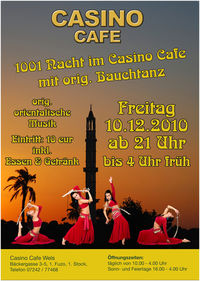 Arabische Nacht@Casino Cafe Wels