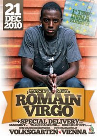 Romain Virgo@Volksgarten Clubdisco