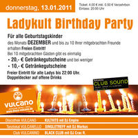 Kult B-Day @ Vulcano@Vulcano