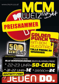 Preishammer & Golden Punch@MCM Weiz light