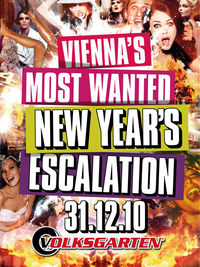 Viennas most wanted New Years Escalation@Volksgarten Clubdisco