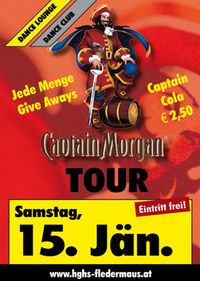 Captain Morgan Tour@Fledermaus Enzenkirchen