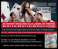 Ladies & more - Handy Night@Lava Lounge Linz