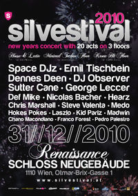 Silvestival - 20 acts on 3 floors!@Schloss Neugebäude