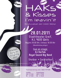 HAKs & Kisses - I'm leavin' it! Maturaball der HAK1 Wels@Stadttheater Greif