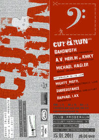 CUT & RUN hosted by SOUND ISLAND & TAKE A BREAK@Proberaum