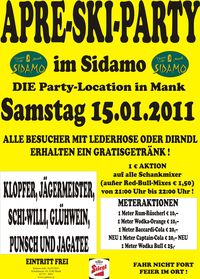 APRE-SKI-PARTY im SIDAMO@Cafe Sidamo Mank