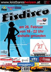 Eisdisco Gmunden@Eishalle