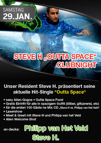 Steve H "Outta Space" Clubnight