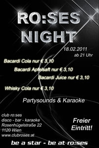 ro:ses night@ro:ses disco - bar - karaoke