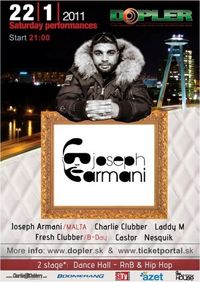 Saturday Performances with Joseph Armani@Dopler Multicentrum