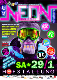 UV-Neon Party@Museumsquartier