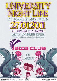 University Night Life@Ibiza Club