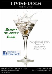 Monday Students' Room@Living | Room - Café Bar Lounge