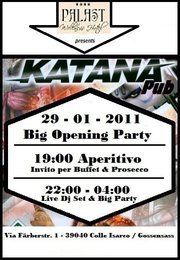 Katana Lounge Pub Eröffnung@Katana Pub