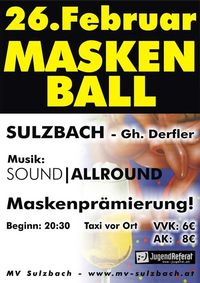 Maskenball@Gasthaus Derfler