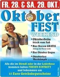 Oktoberfest Weekend@Dorian-Gray