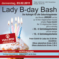 Lady B-day Bash @ Vulcano@Vulcano