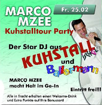 Marco Mzee - Kuhstalltour Party