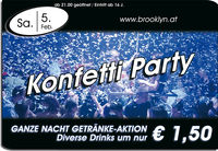 Konfetti Party - White Storm@Brooklyn