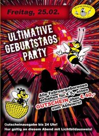 Ultimative Geburtstagsparty@Bienenkorb Schärding