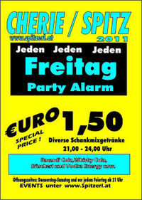 Party Alarm@Tanzcafe Cherie Spitz