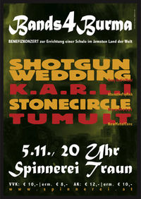 Bands4Burma@Spinnerei Traun