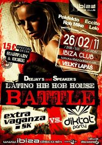 Latino Hip HopHouse Battle@Ibiza Disco Club