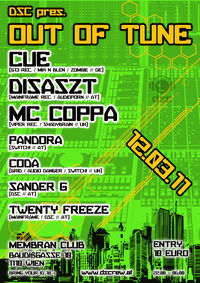 Out of Tune feat. Cue & MC Coppa@Membran Club