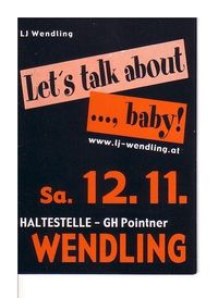 Let´s talk about...@Gasthaus Pointner