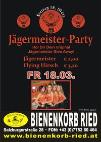 Jägermeister-Party@Bienenkorb Ried