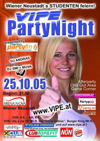 Vipe Partynight - Wr. Neustadts@Arena Nova (CULT+FUN H