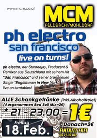 PH Electro live on turns! @MCM  Feldbach