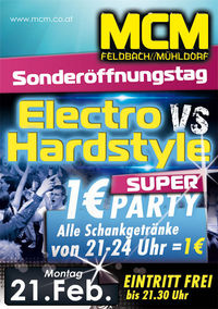 Electro vs. Hardstyle@MCM  Feldbach