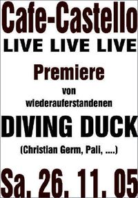 Diving Duck LIVE@Cafe Castello