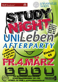 Study Night pres. off. Uni Leben Afterparty