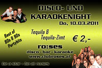 Partynight@ro:ses disco - bar - karaoke