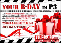 Your B-Day im P3