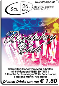 Birthday Club