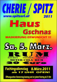 Haus Gschnas@Tanzcafe Cherie Spitz