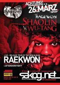 Raekwon - Shaolin VS WuTang@Kulturwerk Sakog