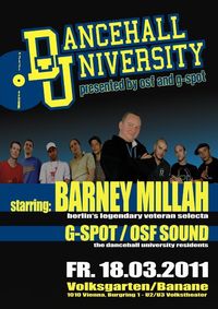 Dancehall University@Volksgarten Banane