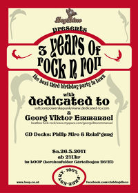 DogDisco presents 3 years of Rock'n'Roll