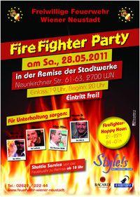 Firefighter Party@Remise der Stadwerke