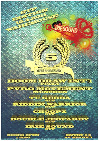 Irie Sound 5 Years Anniversary Weekend