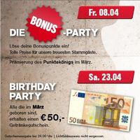 Die Bonus-Party@Go-In