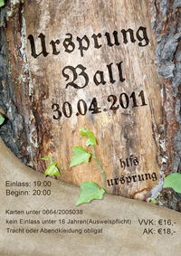 Urspung Ball@HLFS Ursprung