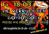 Die verrückten 60er, 70er, 80er@La Boom