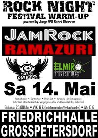 Rock Night - Festival Warm-up@Friedrichhalle